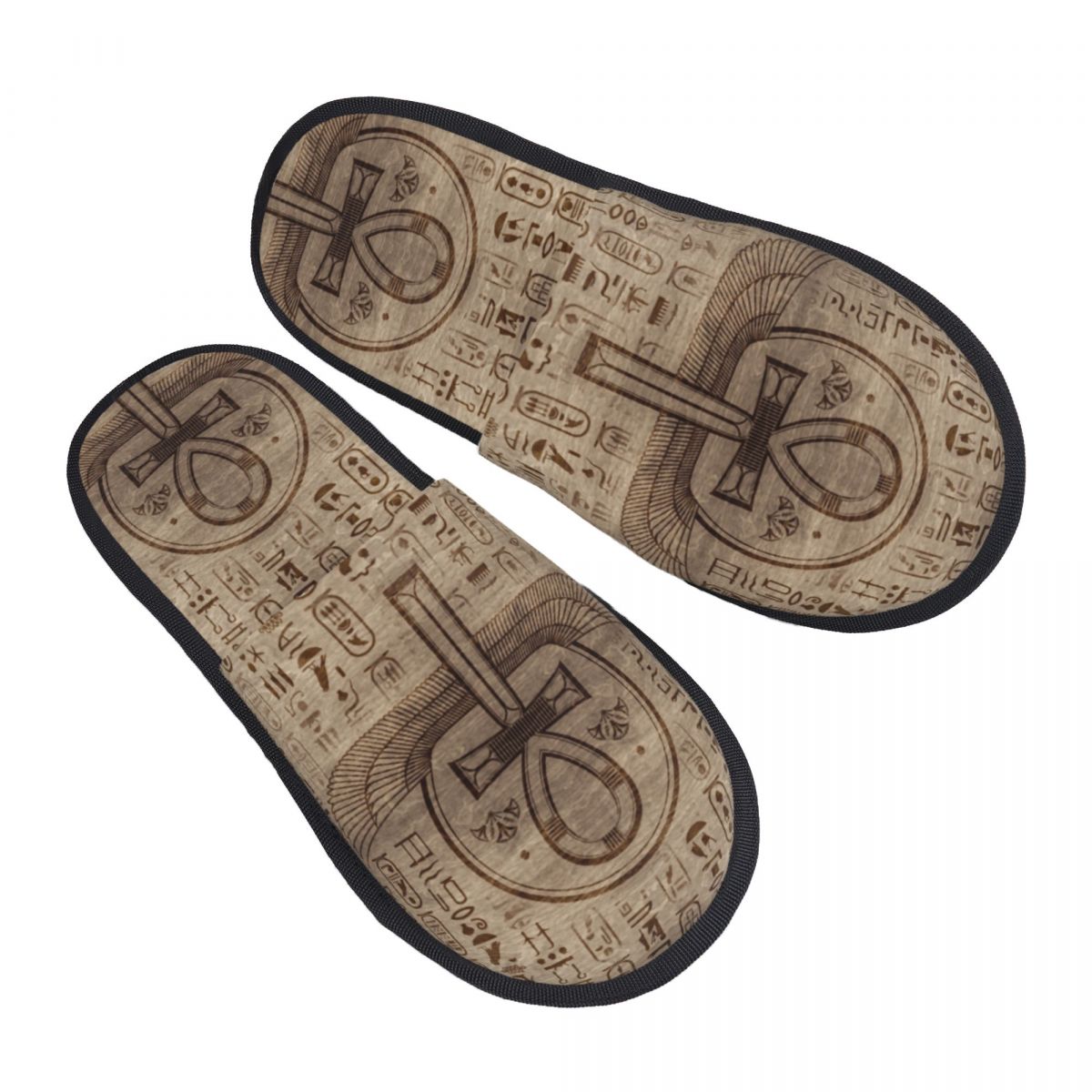 Women Shoes Egypt - Custom Egyptian Cross Ankh House Slippers