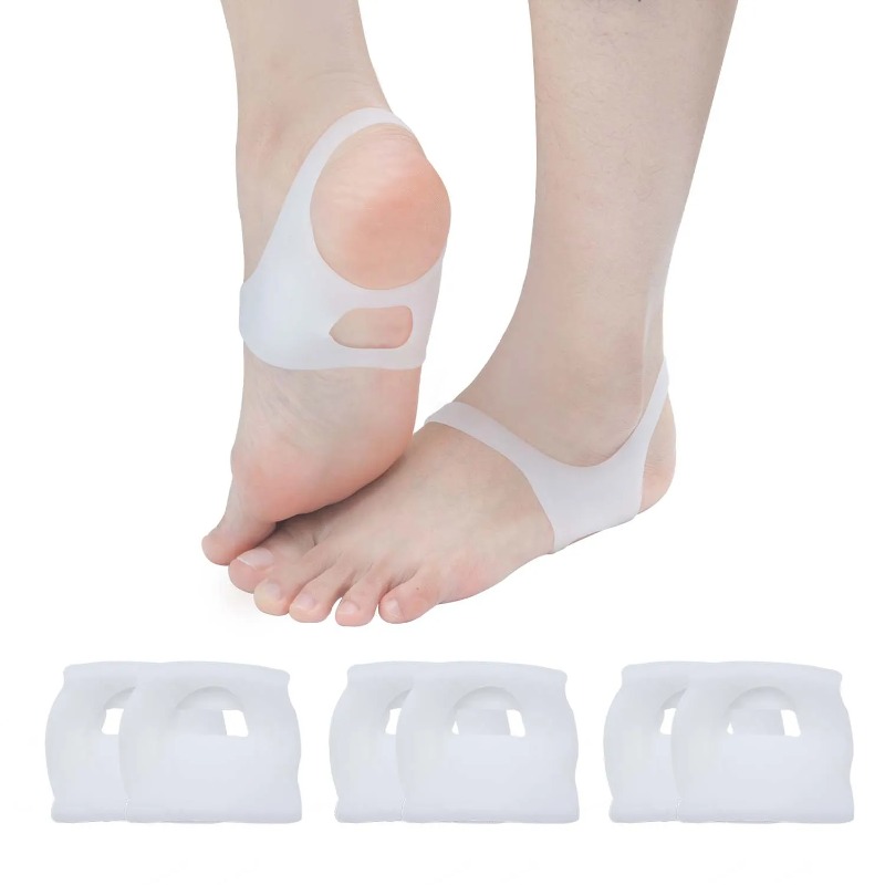 Women Shoes Types - 2pcs O-type Foot Support Insoles Pads