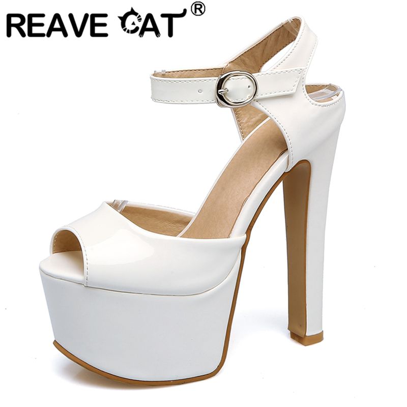 REAVE CAT Fashion Women Sandal - đánh giá và giá Leopard Print Heels