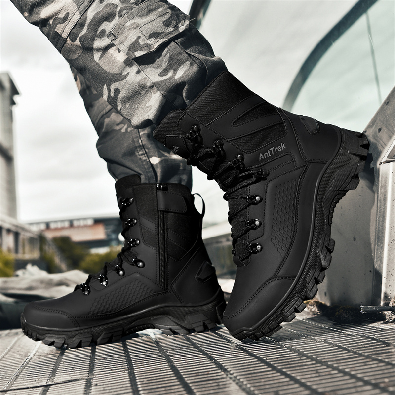 2025 New Tactical Boots Men Bo - đánh giá và giá Suede Ankle Boot