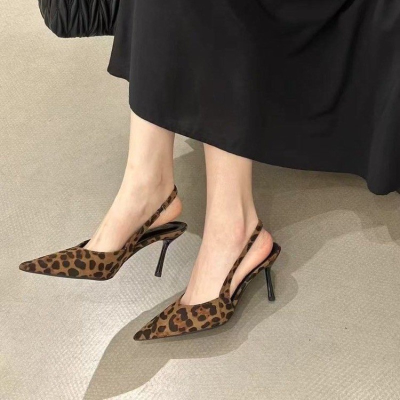 French Pointed Toe Leopard Pri - đánh giá và giá Leopard Print Heels