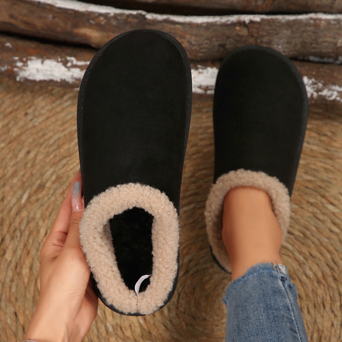 Fashion Women's Slippers Fluff - đánh giá và giá Women Shoes Boots