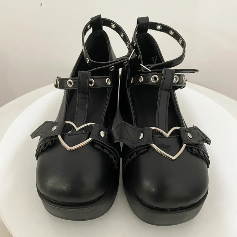 New Sweet Heart Buckle Wedges  - đánh giá và giá Women'S Shoes Toms