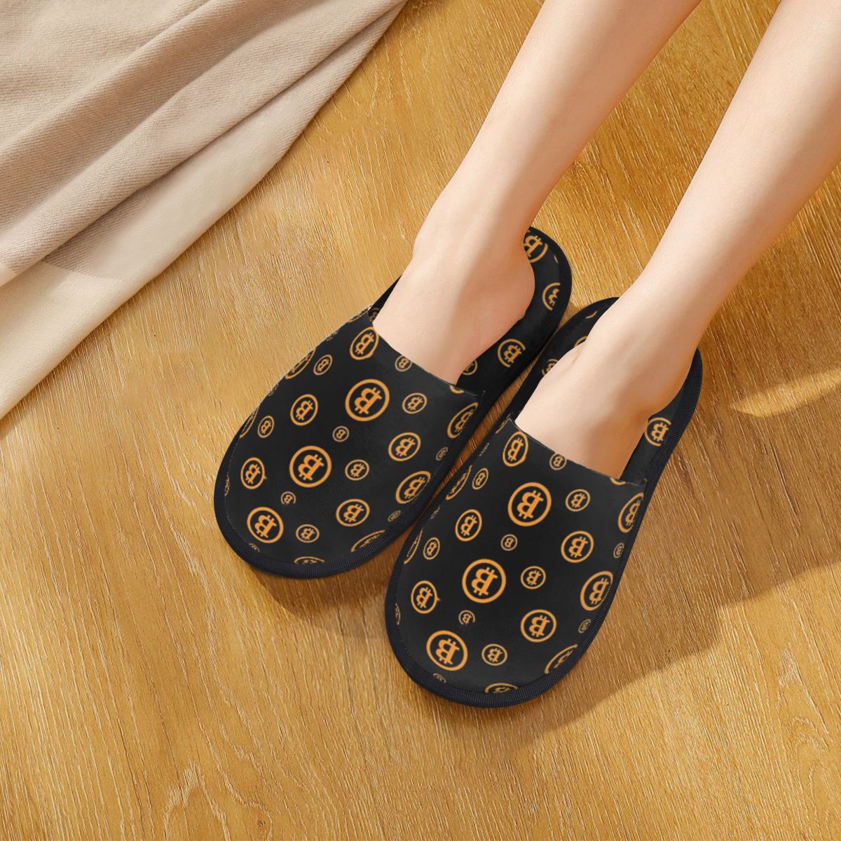 Custom Bitcoin Logo Pattern Sl - đánh giá và giá Women Shoes Logo