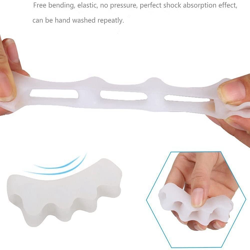 1 Pair Silicone Toe Separators - đánh giá và giá Women'S Shoes With Bunions