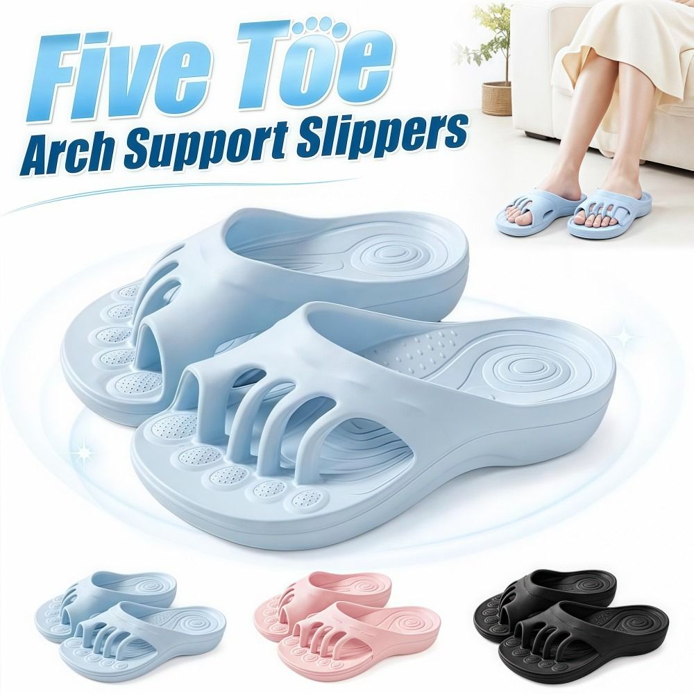 EVA Five Toe Slide Sandals Non - đánh giá và giá Women'S Shoes With Bunions