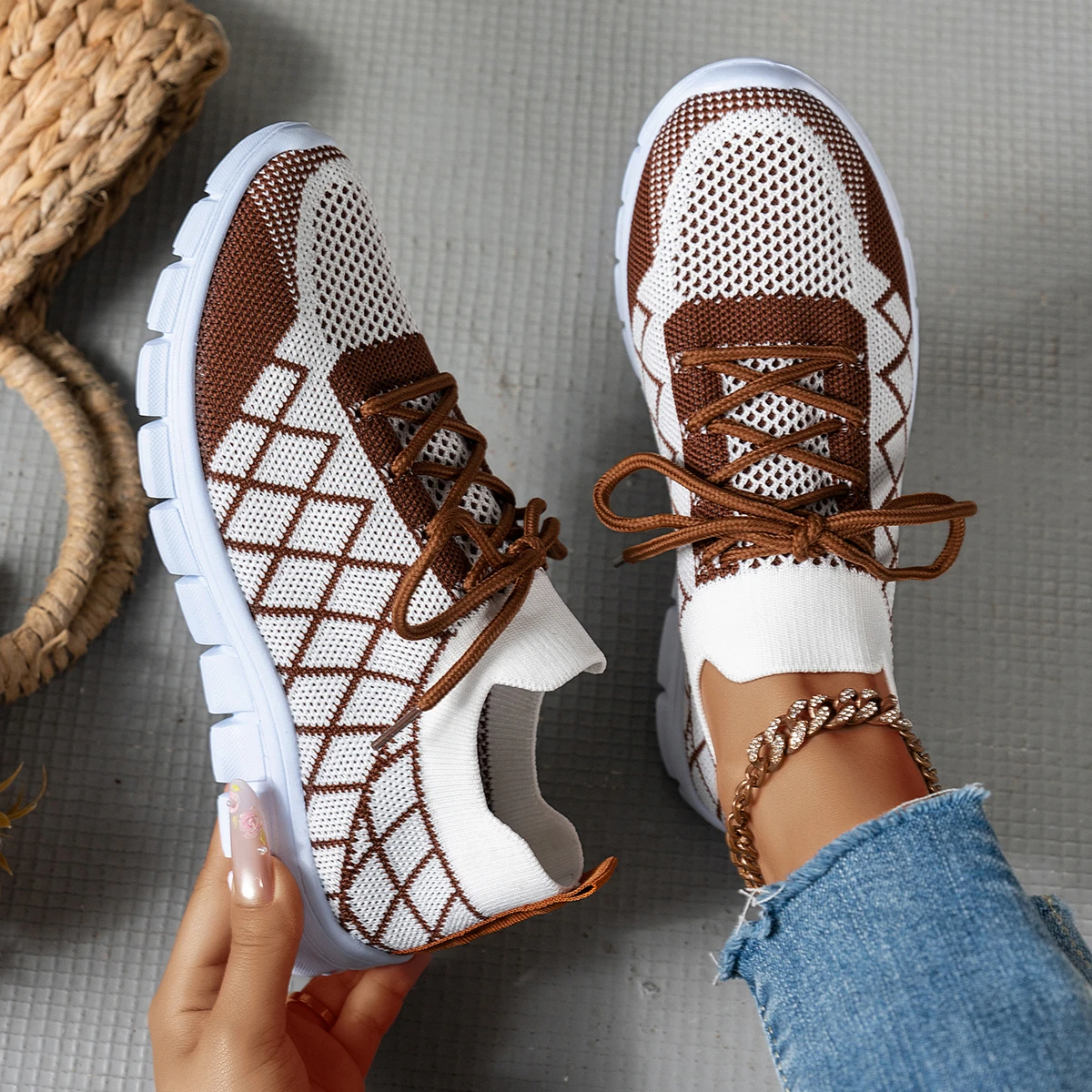 Women Knit Sock Sneakers, Rhom - đánh giá và giá Women'S Shoes Hey Dude