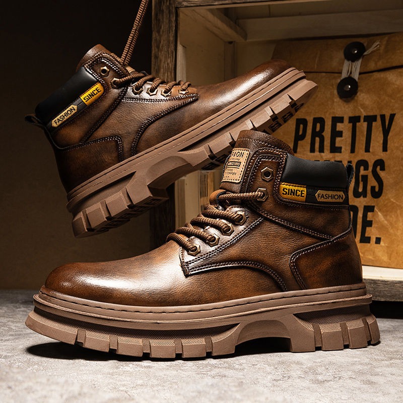Vintage Men Platform Ankle Boo - đánh giá và giá Suede Ankle Boot