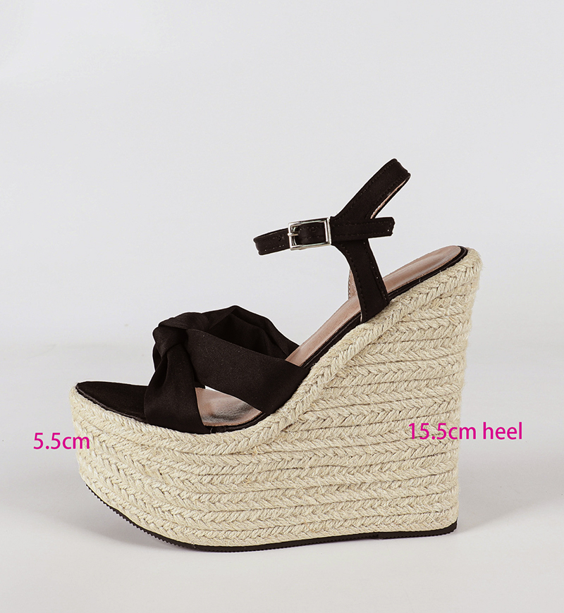 LIHUAMAO 15.5cm Heel Pumps Wom - đánh giá và giá Espadrille Wedge Shoes