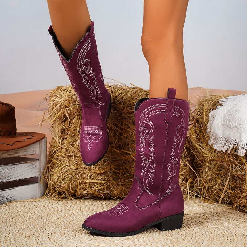 Women's Western Boots Suede An - đánh giá và giá Suede Ankle Boot
