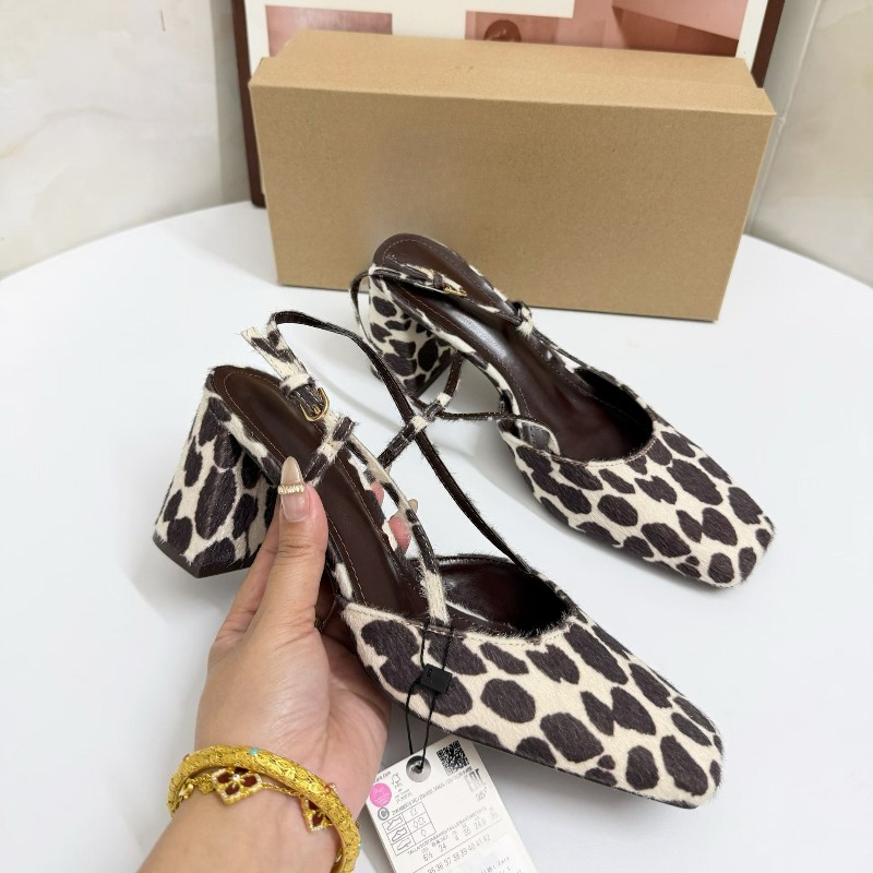 Women Vintage Leopard Print Sl - đánh giá và giá Leopard Print Heels