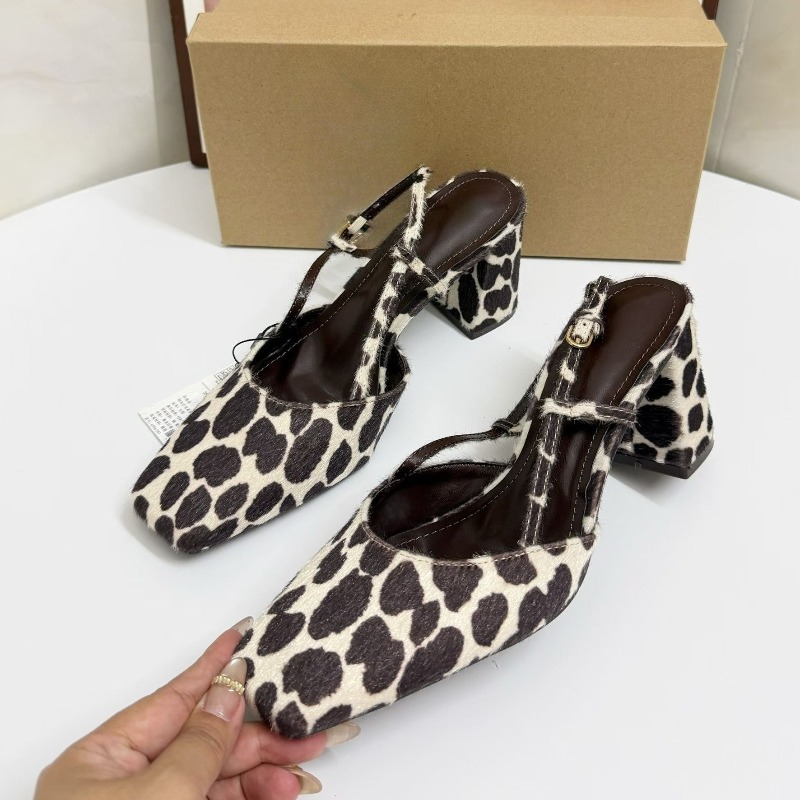 Women Vintage Leopard Print Sl - đánh giá và giá Leopard Print Heels