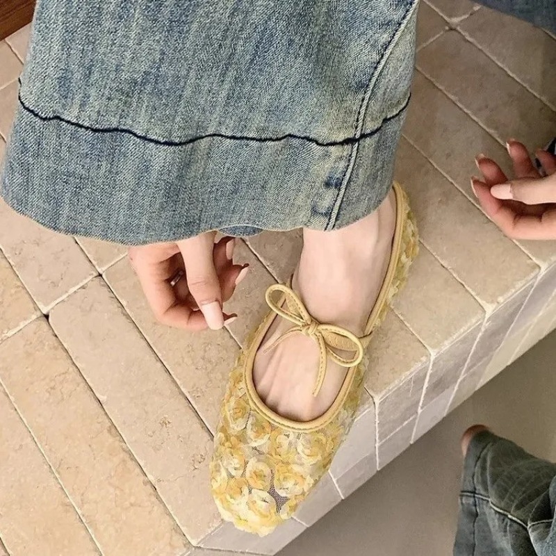 Gentle New Chinese Rose Mesh M - đánh giá và giá Women'S Shoes Toms