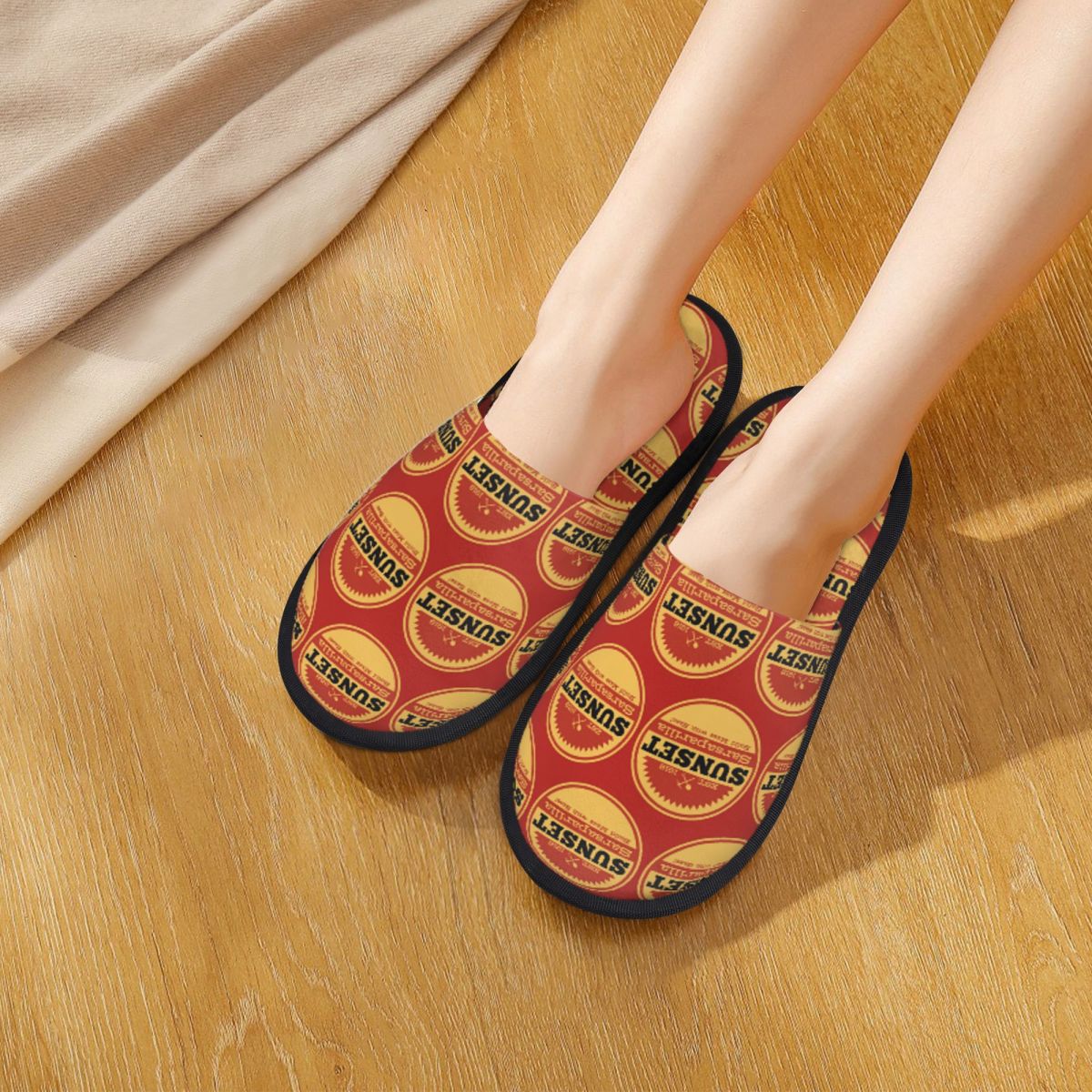 Custom Vintage Sunset Sarsapar - đánh giá và giá Women Shoes Logo