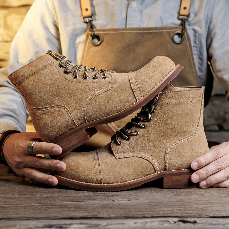 Suede Boot Goodyear-Welted Mot - đánh giá và giá Suede Ankle Boot