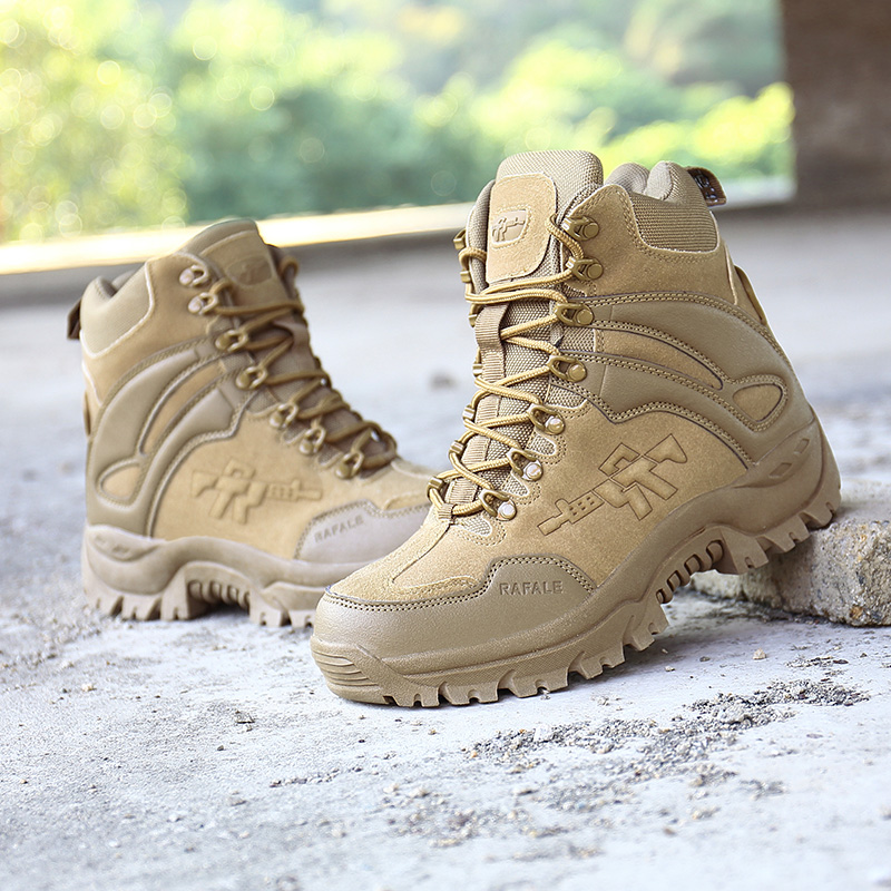 Men's Military Tactical Combat - đánh giá và giá Suede Ankle Boot